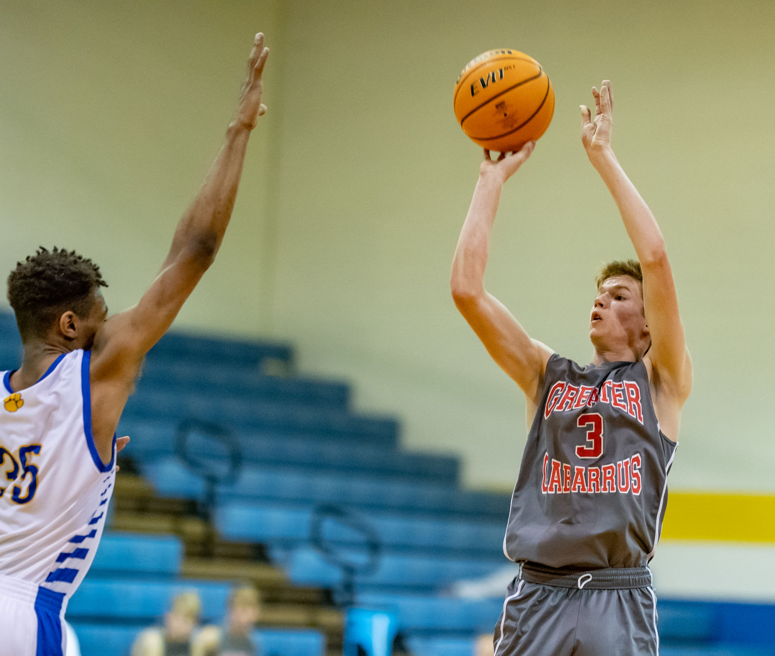Friday night basketball action